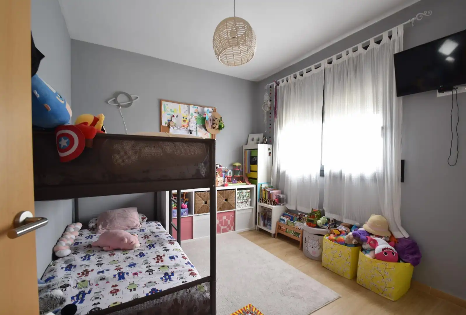 Dormitori de Casa adosada en venda en Cunit amb Aire condicionat, Jardí privat i Terrassa