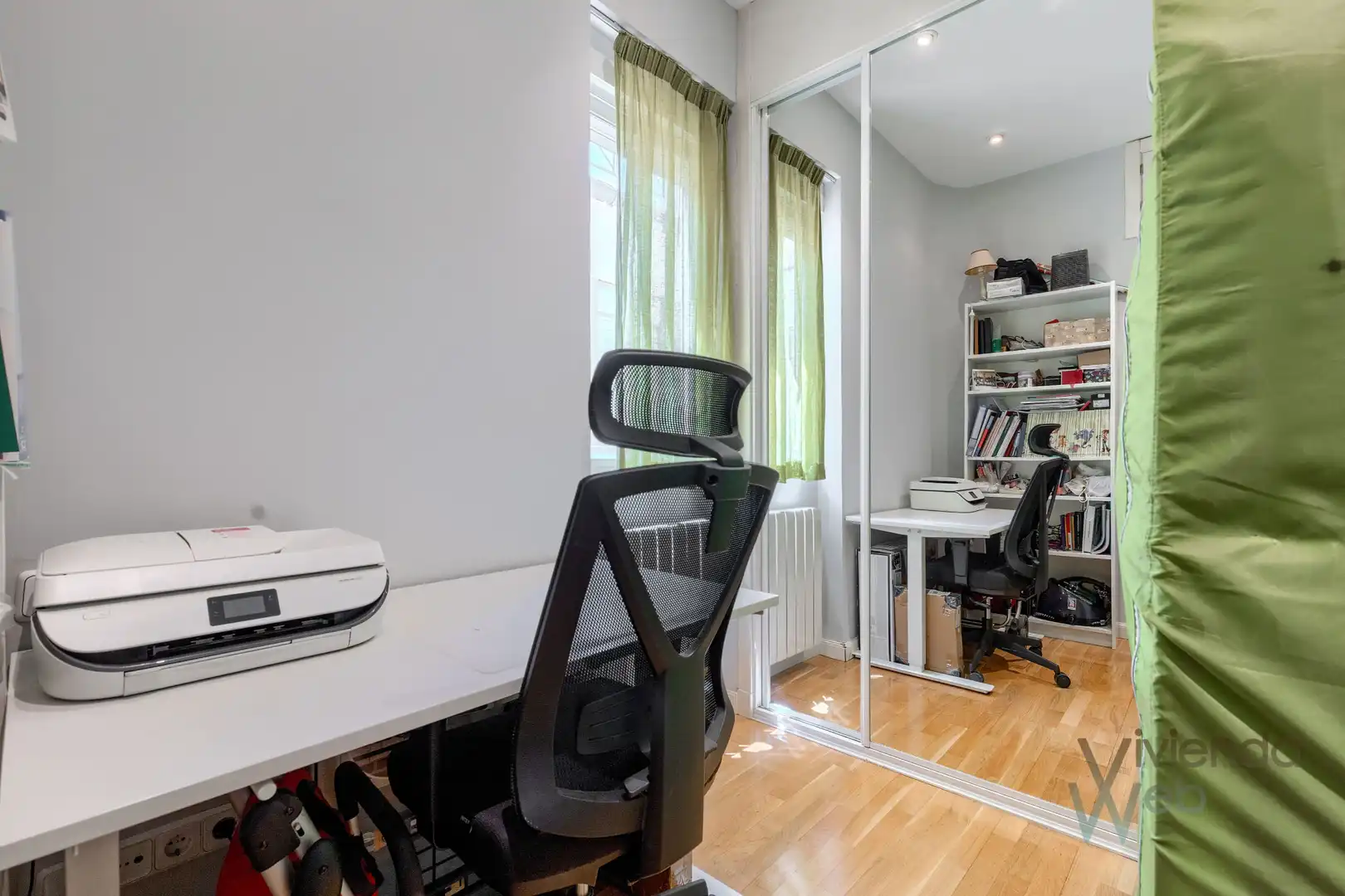 Schlafzimmer von Wohnung zum Verkauf in Madrid mit Klimaanlage, Heizung und Parkett