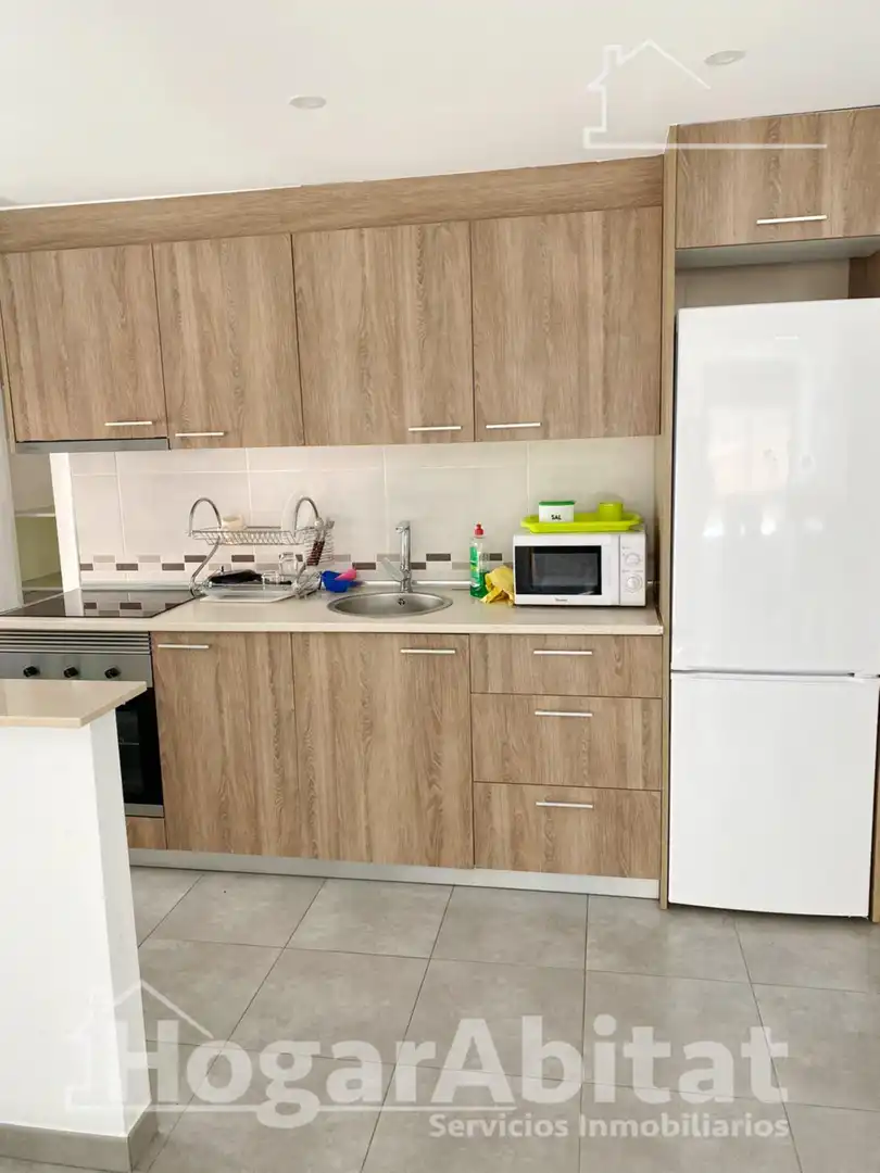 Cocina de Piso en venta en Castellón de la Plana / Castelló de la Plana con Aire acondicionado, Calefacción y Balcón