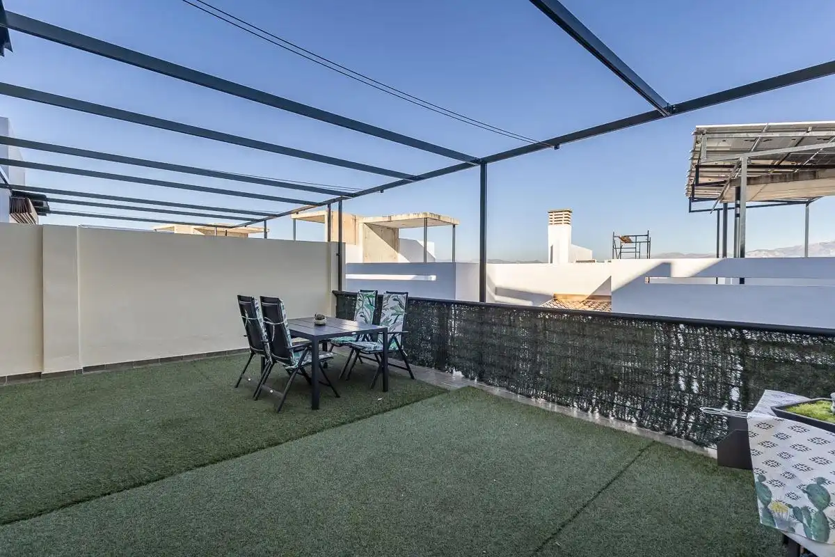 Terraza de Casa adosada en venta en Las Gabias con Piscina comunitaria