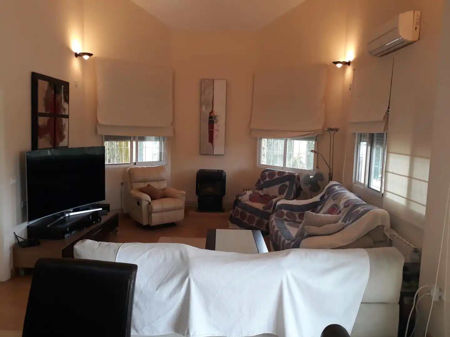 Living room of Houses for sale in Cartagena  with Air Conditioner, Heating and Private garden