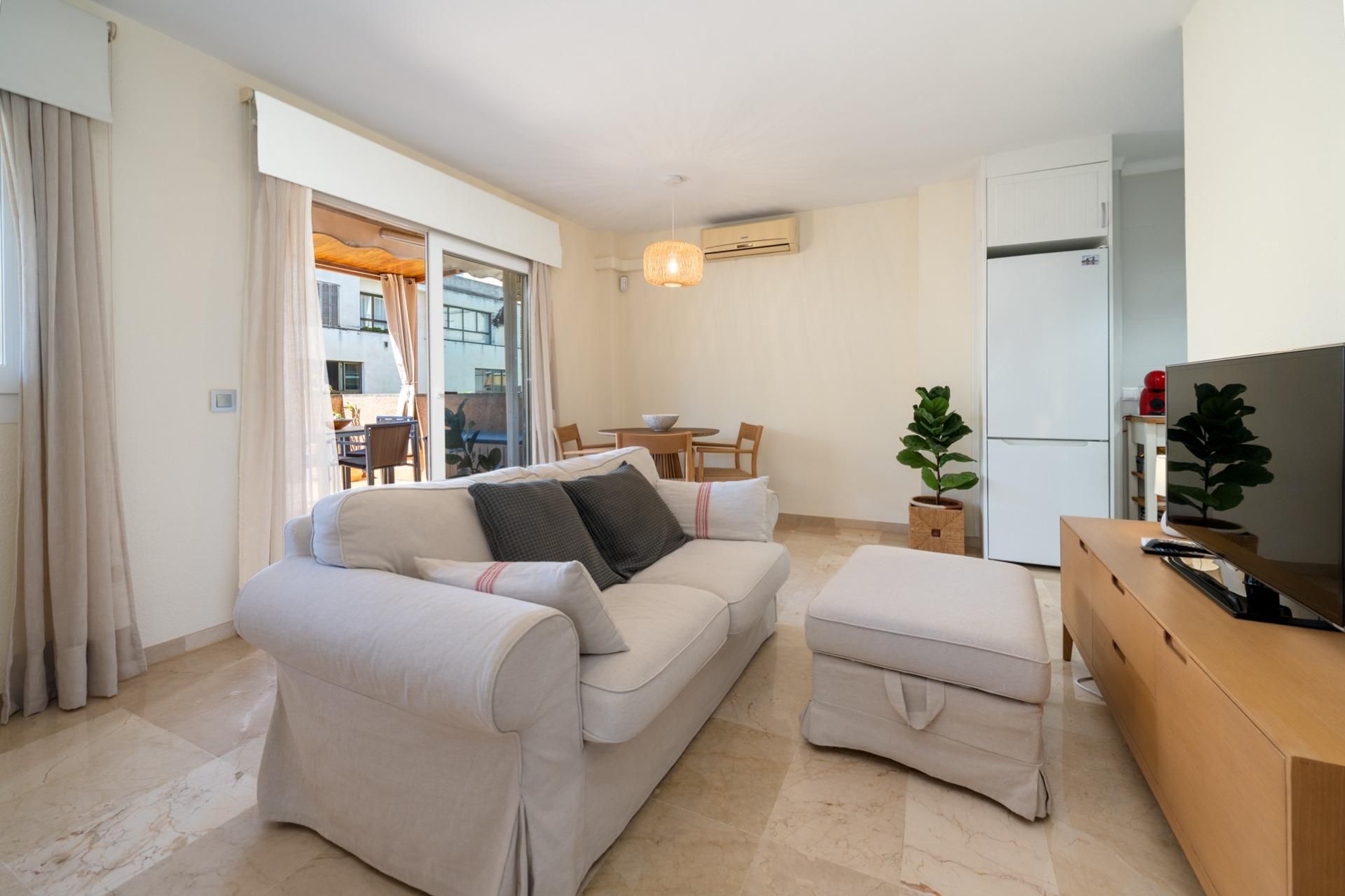 Sala d'estar de Àtic en venda en  Palma de Mallorca amb Aire condicionat, Calefacció i Terrassa