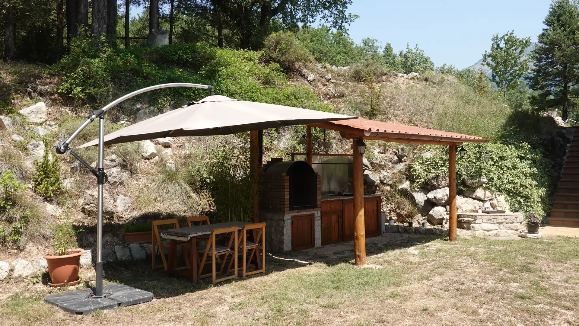 Terraza de Casa o chalet en venta en Guixers con Calefacción, Jardín privado y Terraza
