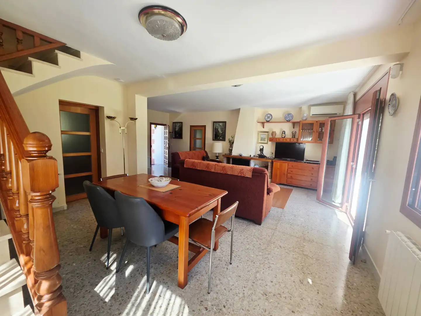 Dining room of Houses for sale in Calafell  with Air Conditioner, Heating and Private garden
