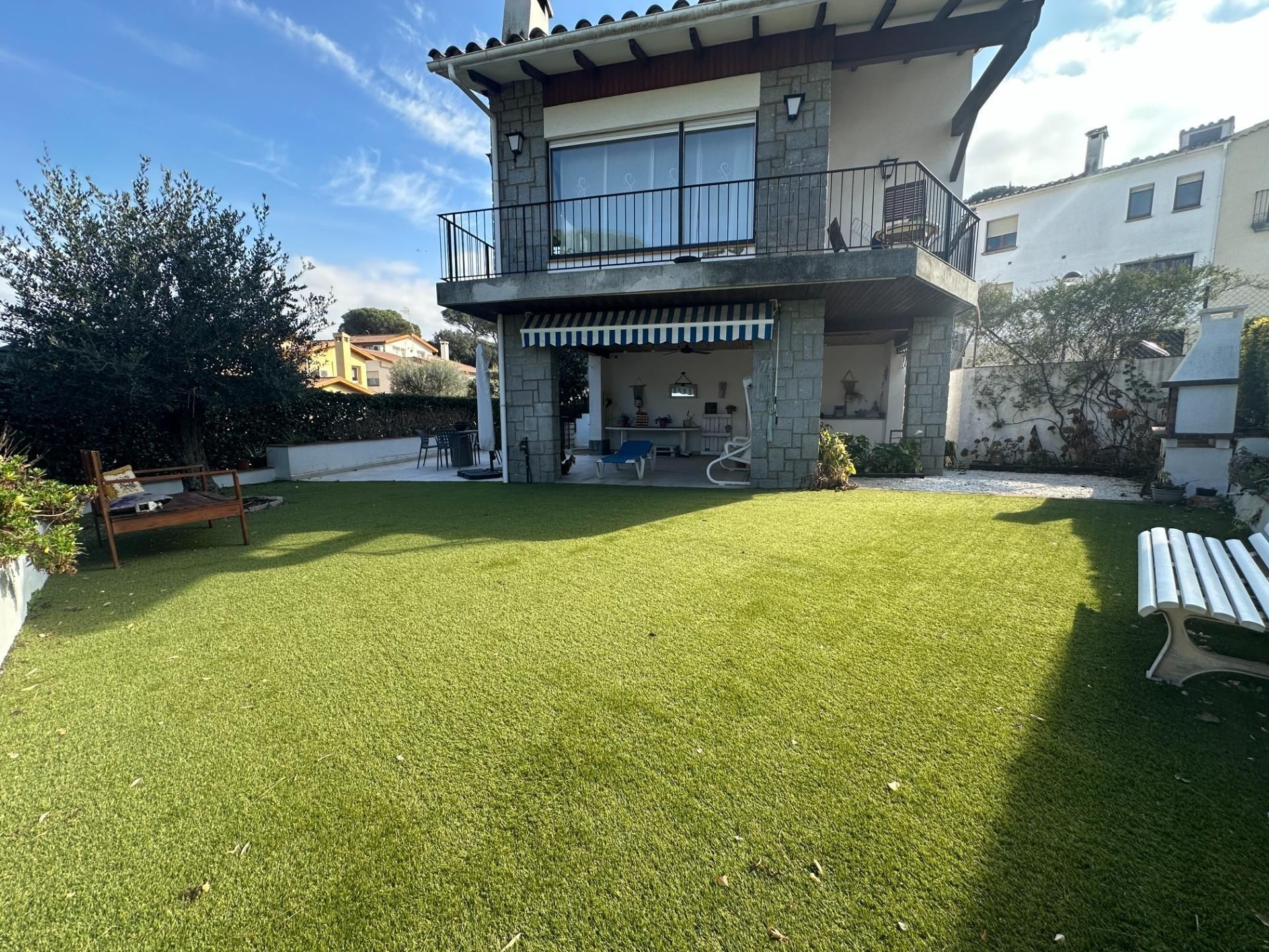 Terrassa de Casa adosada en venda en La Roca del Vallès amb Calefacció, Jardí privat i Terrassa