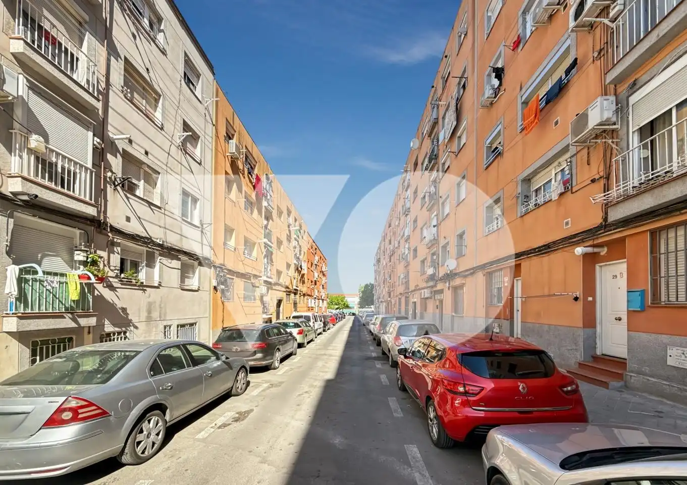 Vista exterior de Piso en venta en Madrid