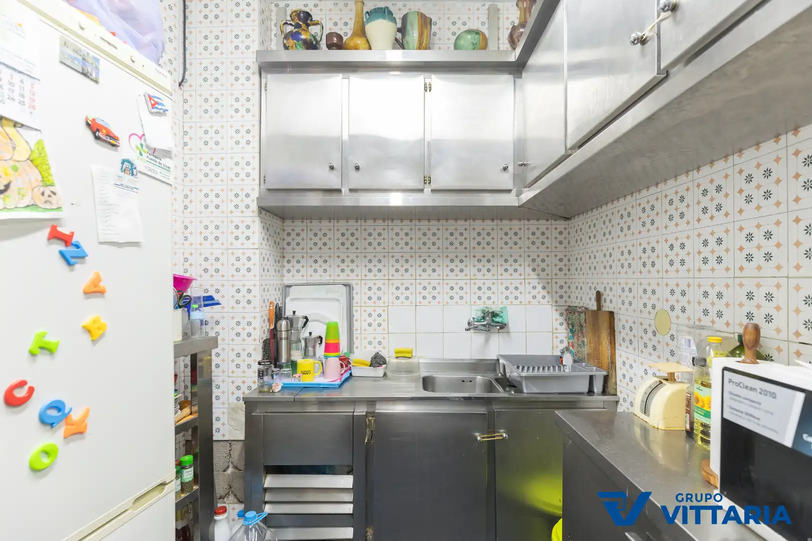 Cocina de Piso en venta en Almería con Aire acondicionado, Terraza y Trastero