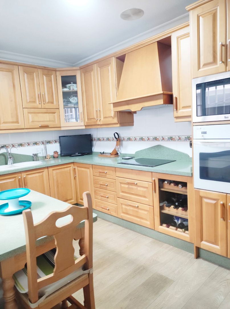 Kitchen of Single-family semi-detached for sale in El Ejido  with Air Conditioner, Parquet flooring and Terrace