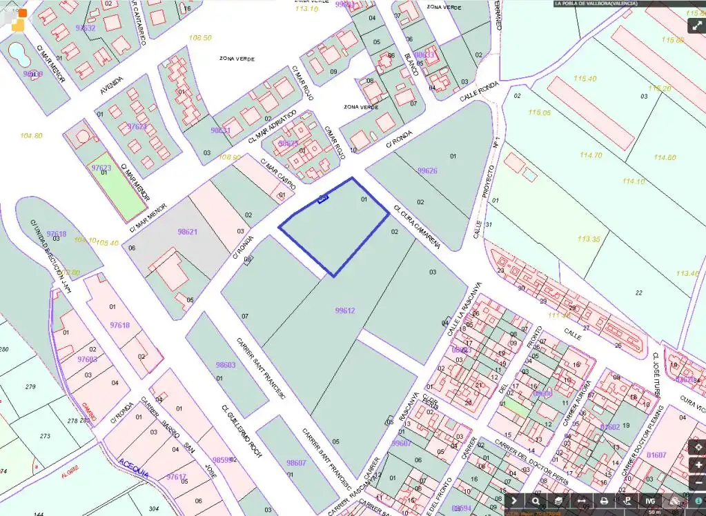 Wohnbaugrundstück zum Verkauf in Carrer del Vicari Camarena 37, imagen 3
