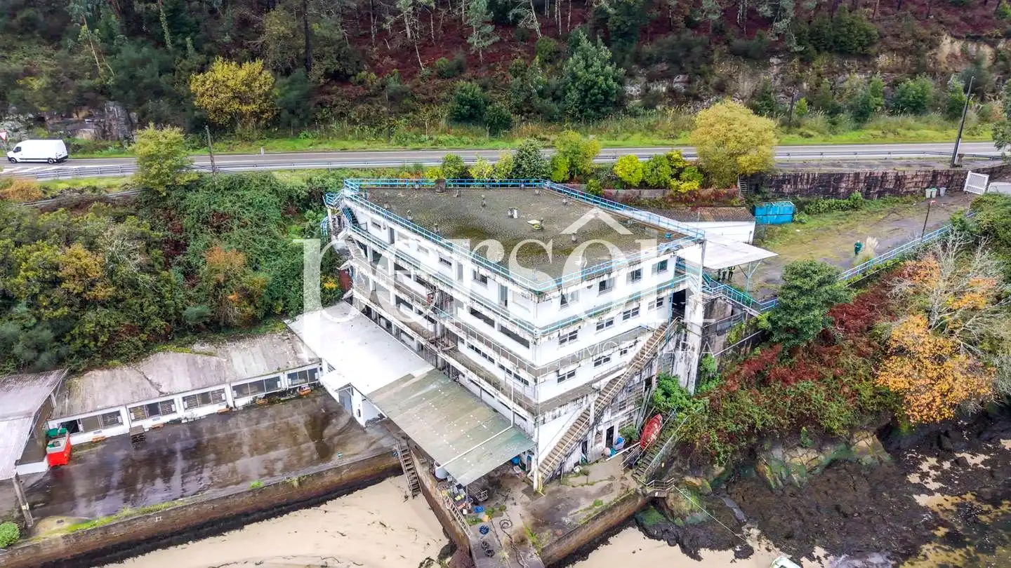 Exterior view of Buildings for sale in Vilaboa, Pontevedra