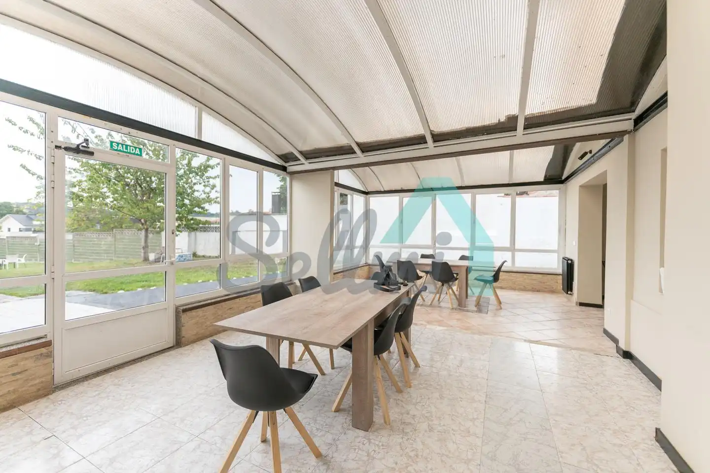 Dining room of Houses for rent in Gijón   with Heating, Private garden and Terrace
