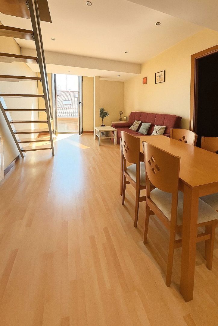 Sala d'estar de Dúplex en venda en Guadalajara Capital amb Calefacció i Terrassa