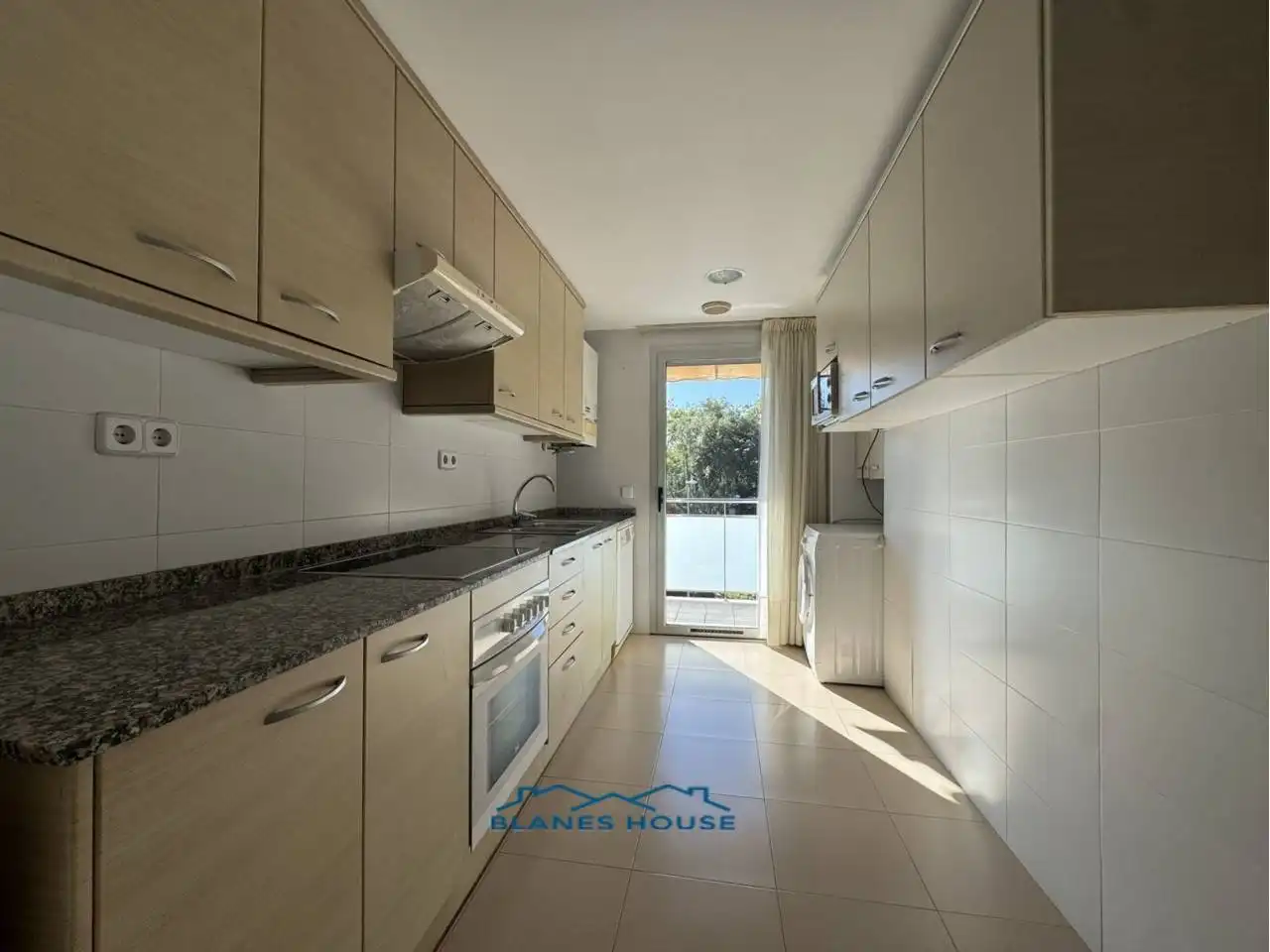Kitchen of Flat for sale in Blanes  with Heating, Furnished and Balcony