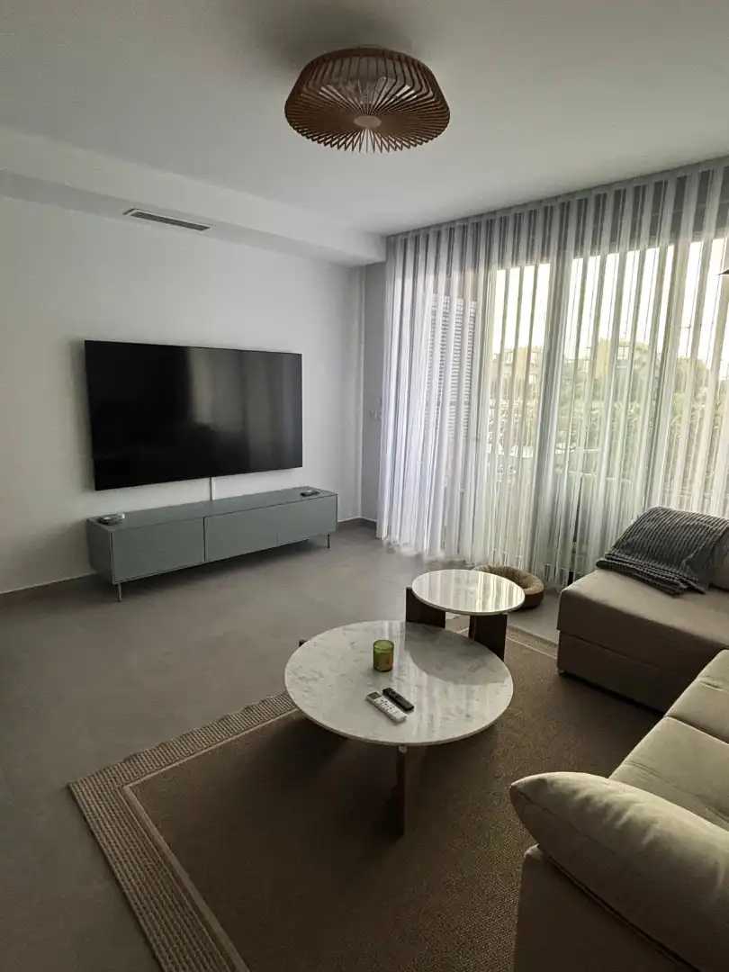 Sala de estar de Piso de alquiler en El Campello con Aire acondicionado, Calefacción y Terraza