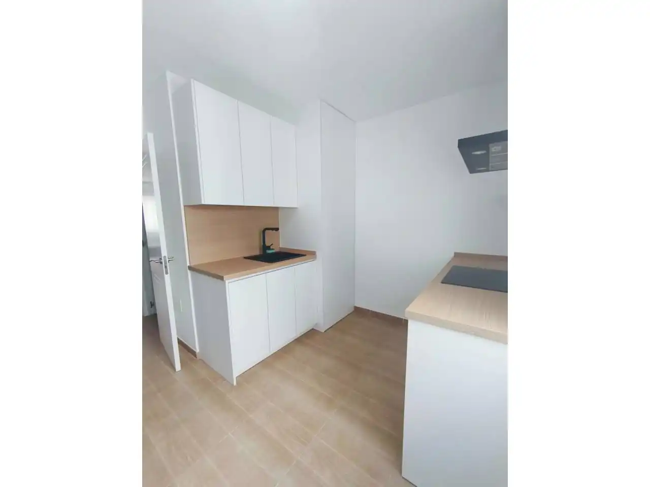 Kitchen of Flat for sale in Balanegra  with Air Conditioner, Heating and Community pool