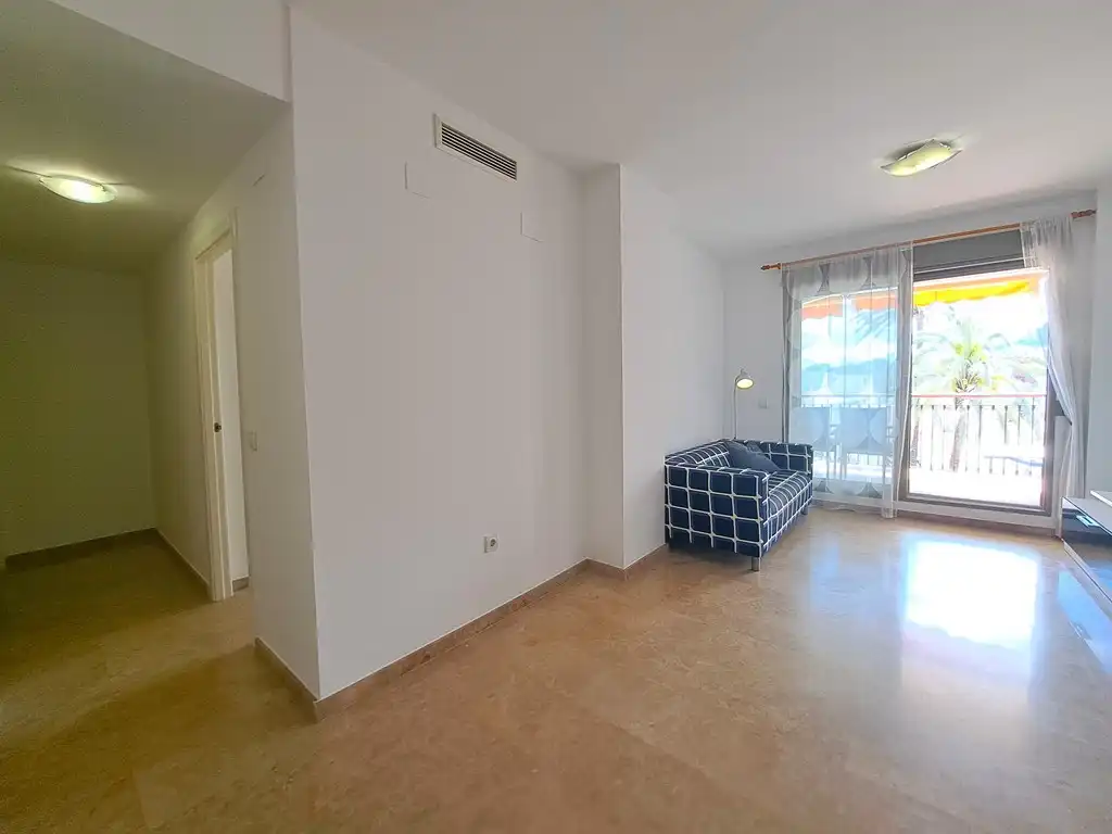 Sala d'estar de Apartament en venda en Dénia amb Aire condicionat, Calefacció i Terrassa
