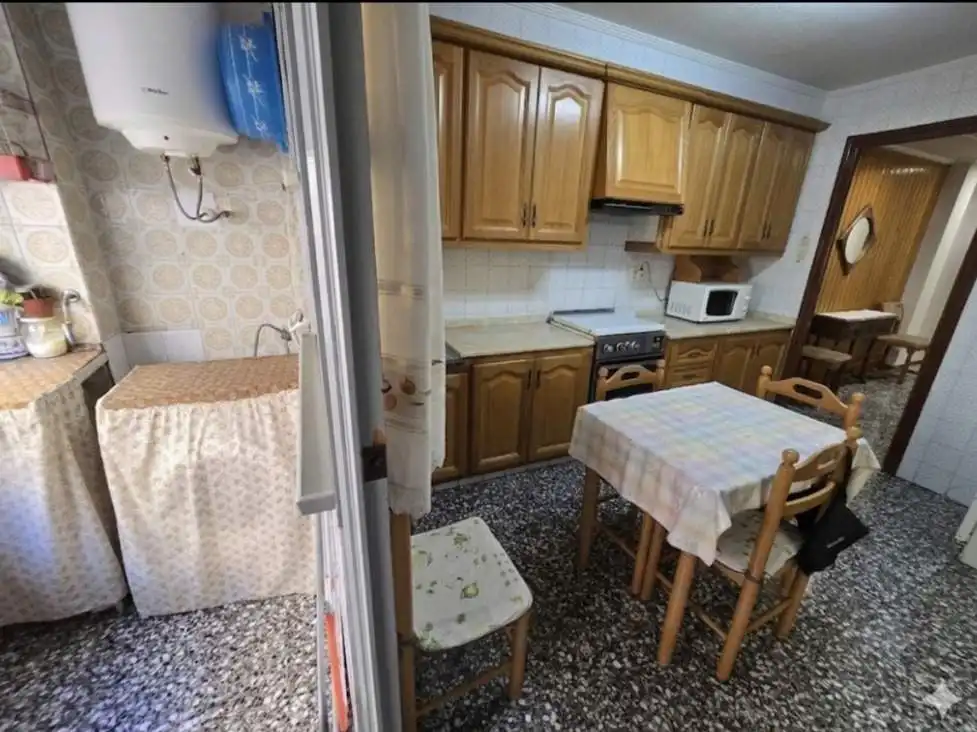 Kitchen of Flat for sale in Elche / Elx  with Air Conditioner and Balcony