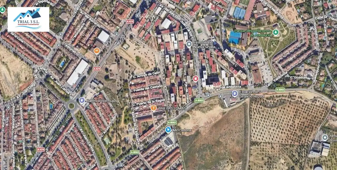 Vista exterior de Piso en venta en Castilleja de la Cuesta
