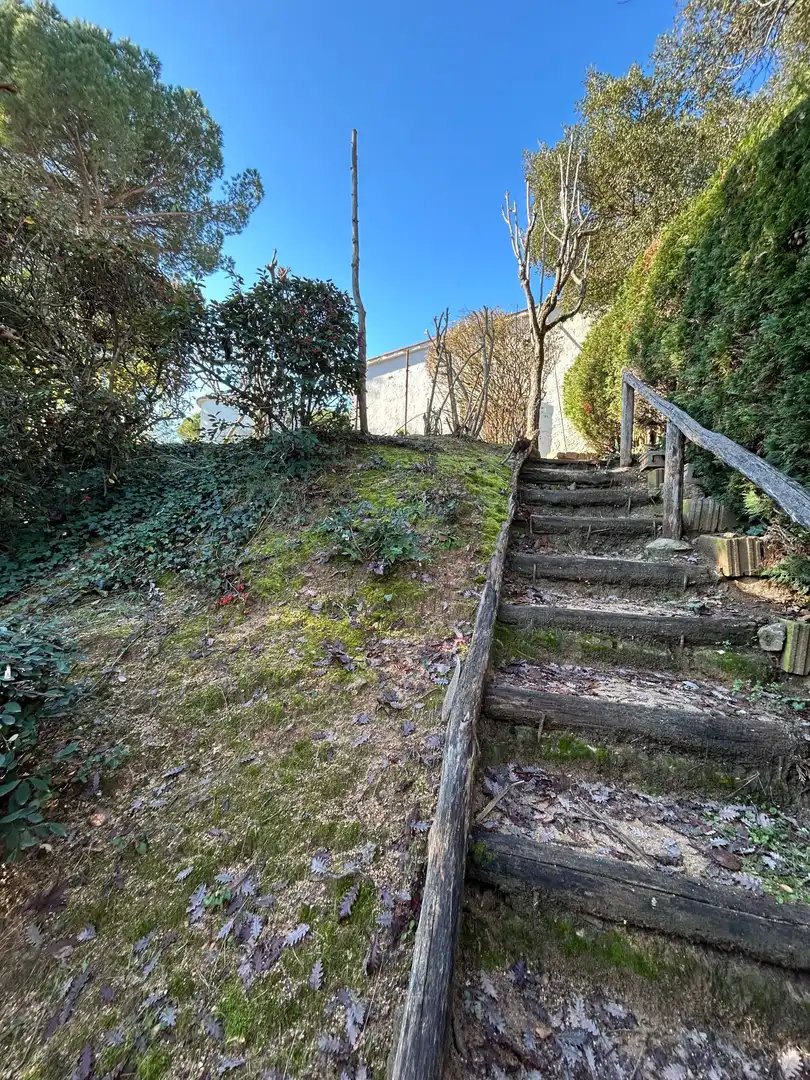 Vista exterior de Casa o chalet en venta en Santa Coloma de Farners con Calefacción, Jardín privado y Terraza