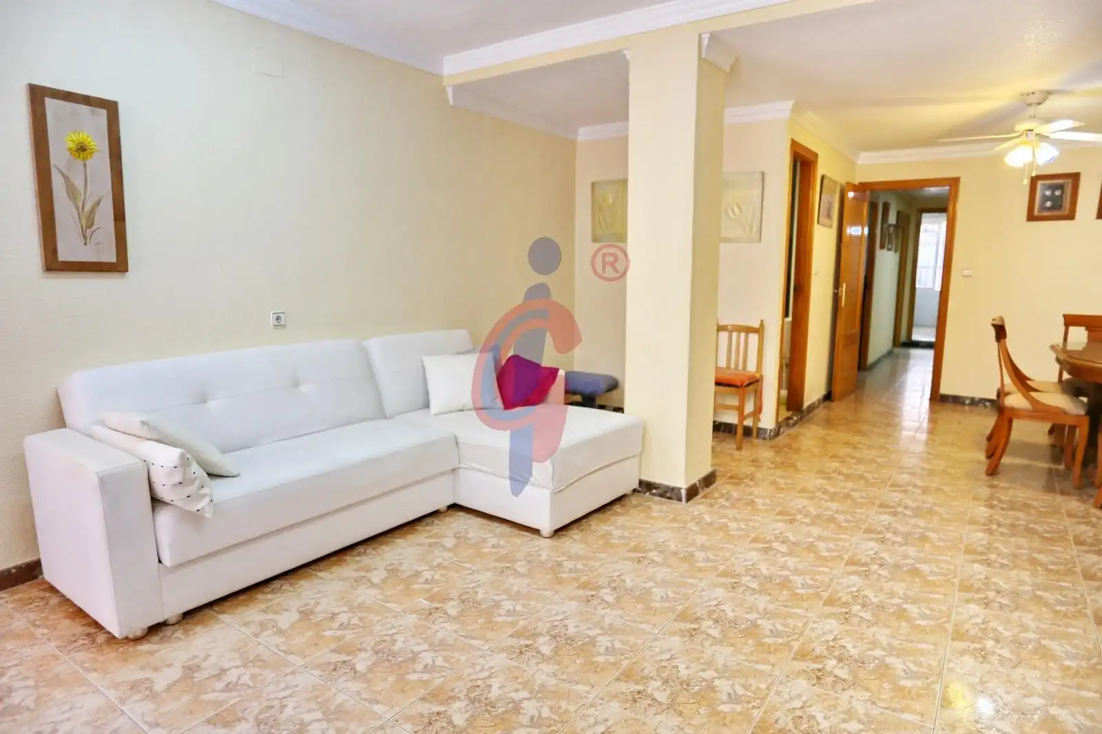 Sala de estar de Planta baja en venta en Guardamar del Segura con Amueblado