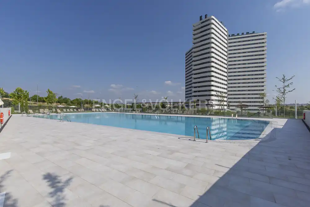Piscina de Estudio de alquiler en Alcobendas con Aire acondicionado, Calefacción y Jardín privado