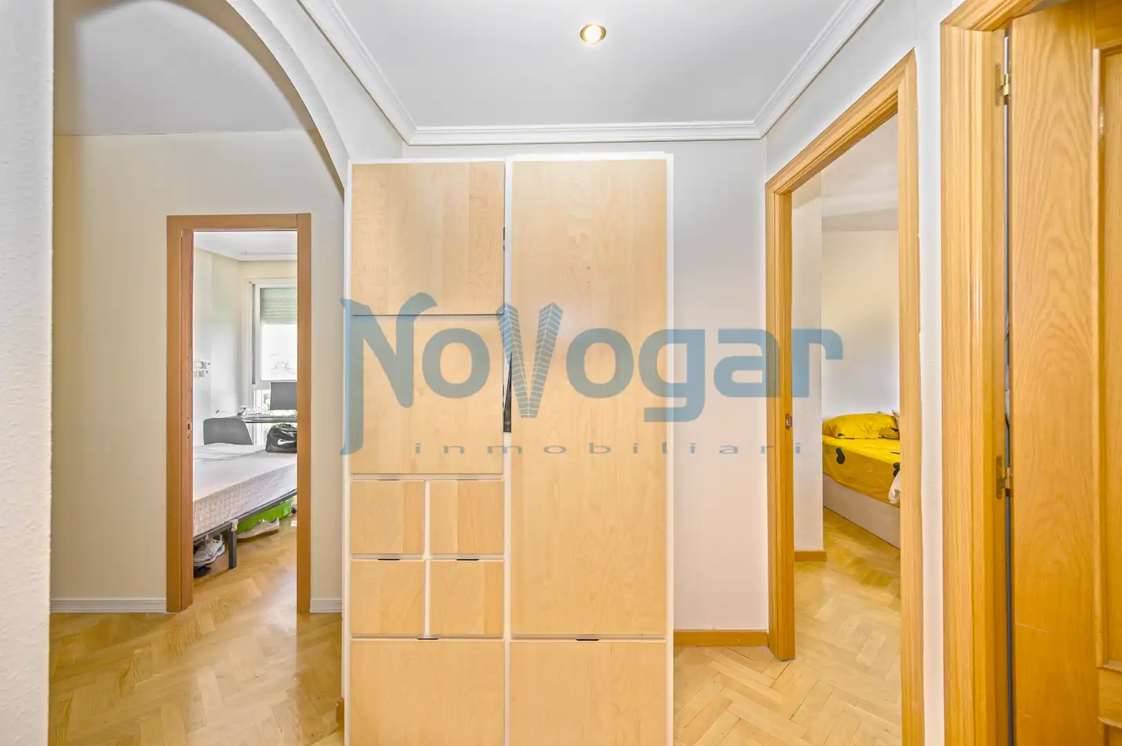 Bedroom of Flat for sale in Madrid  with Air Conditioner, Heating and Community pool