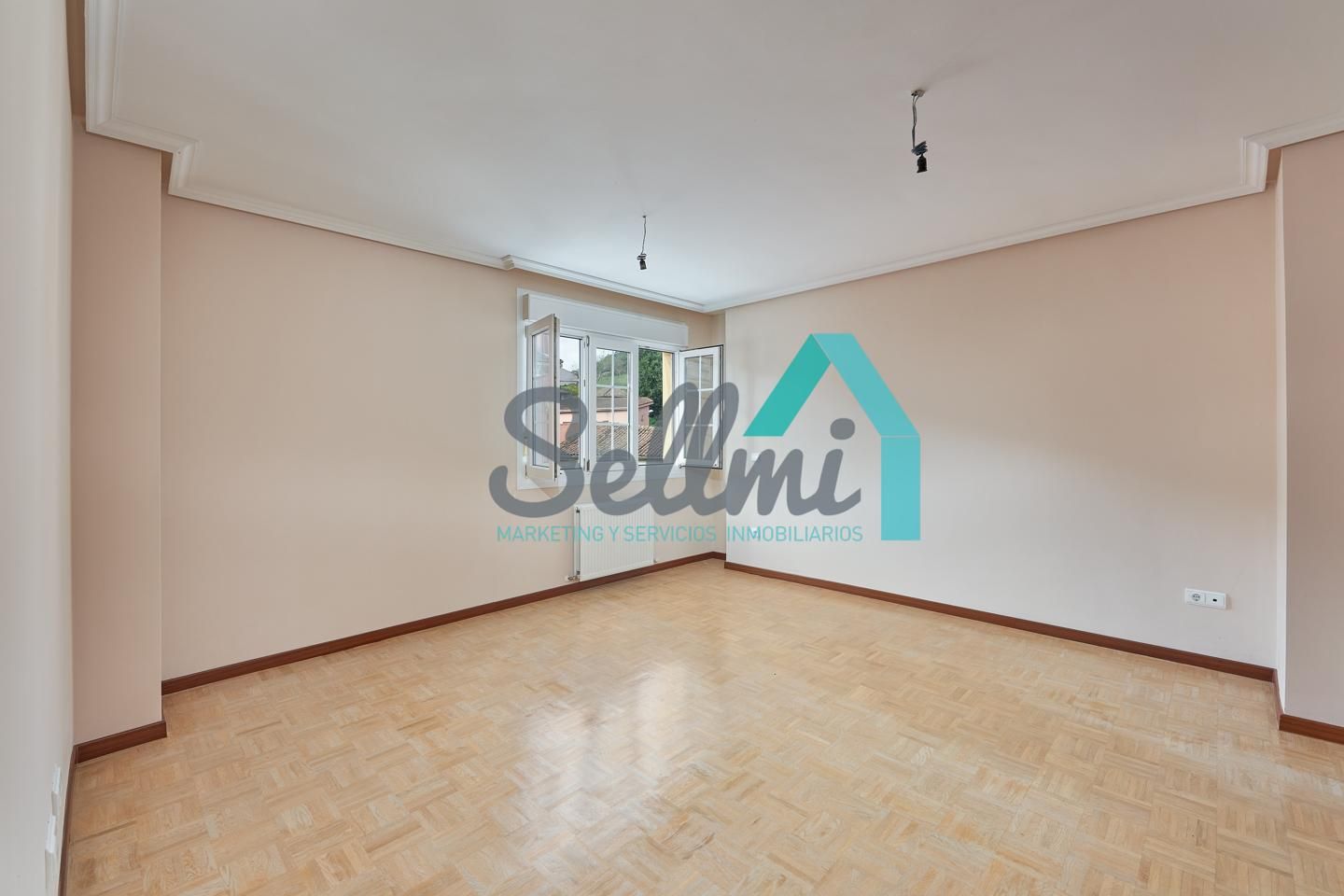 Exterior view of Flat for sale in Salas  with Heating, Parquet flooring and Storage room
