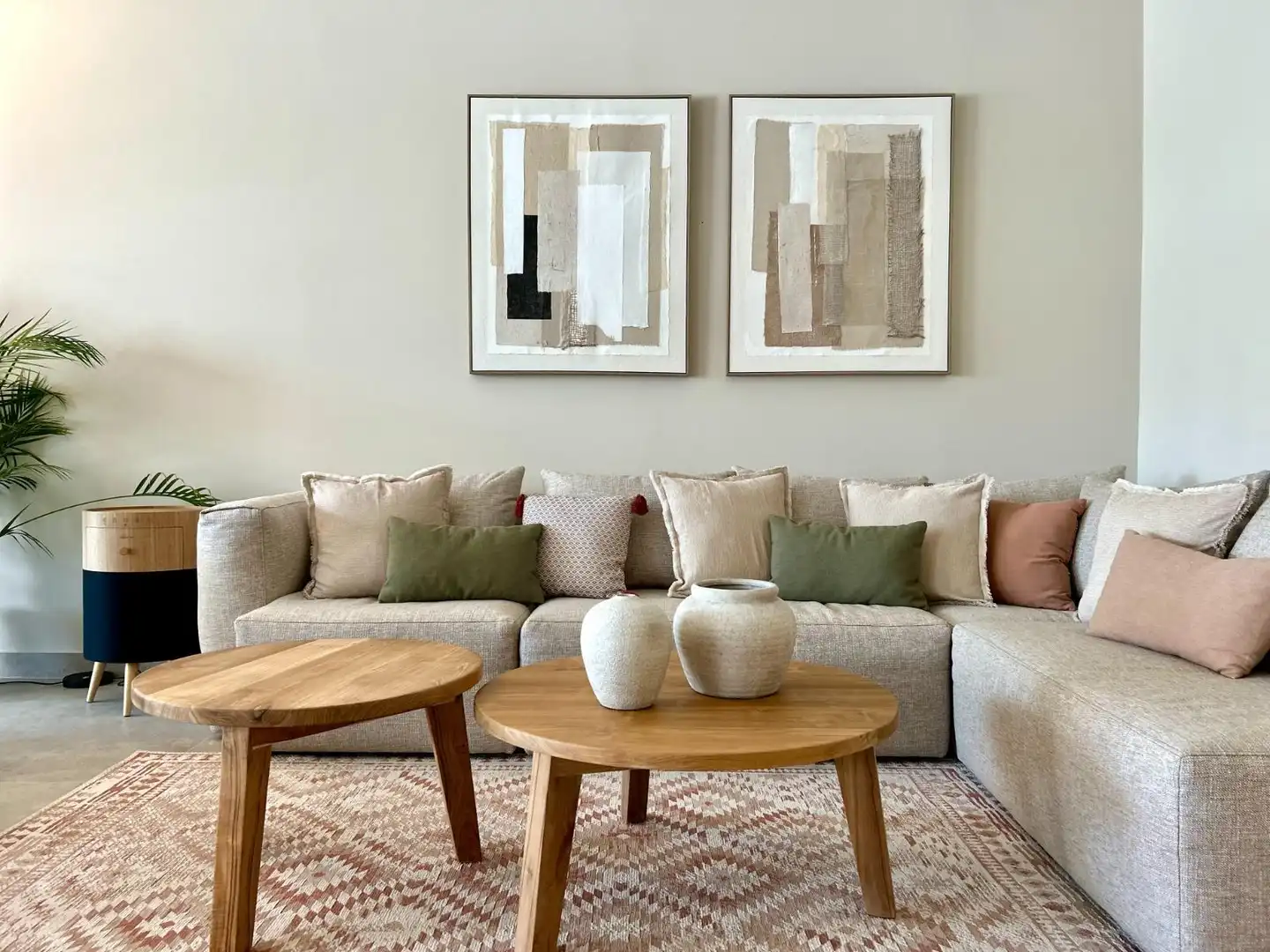 Living room of Apartments for sale in Marbella  with Air Conditioner, Heating and Private garden