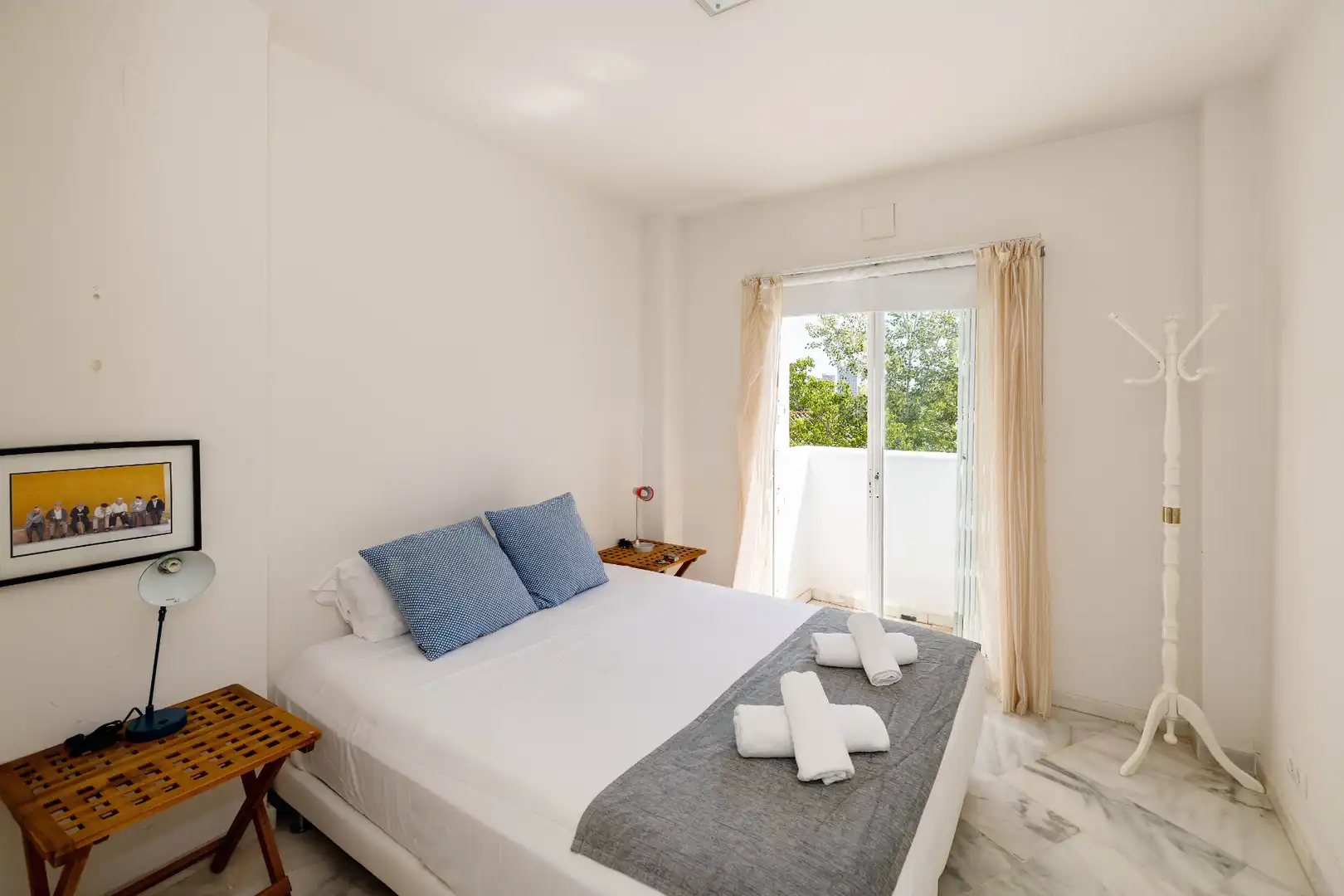 Bedroom of Flat for sale in Marbella  with Air Conditioner, Heating and Terrace