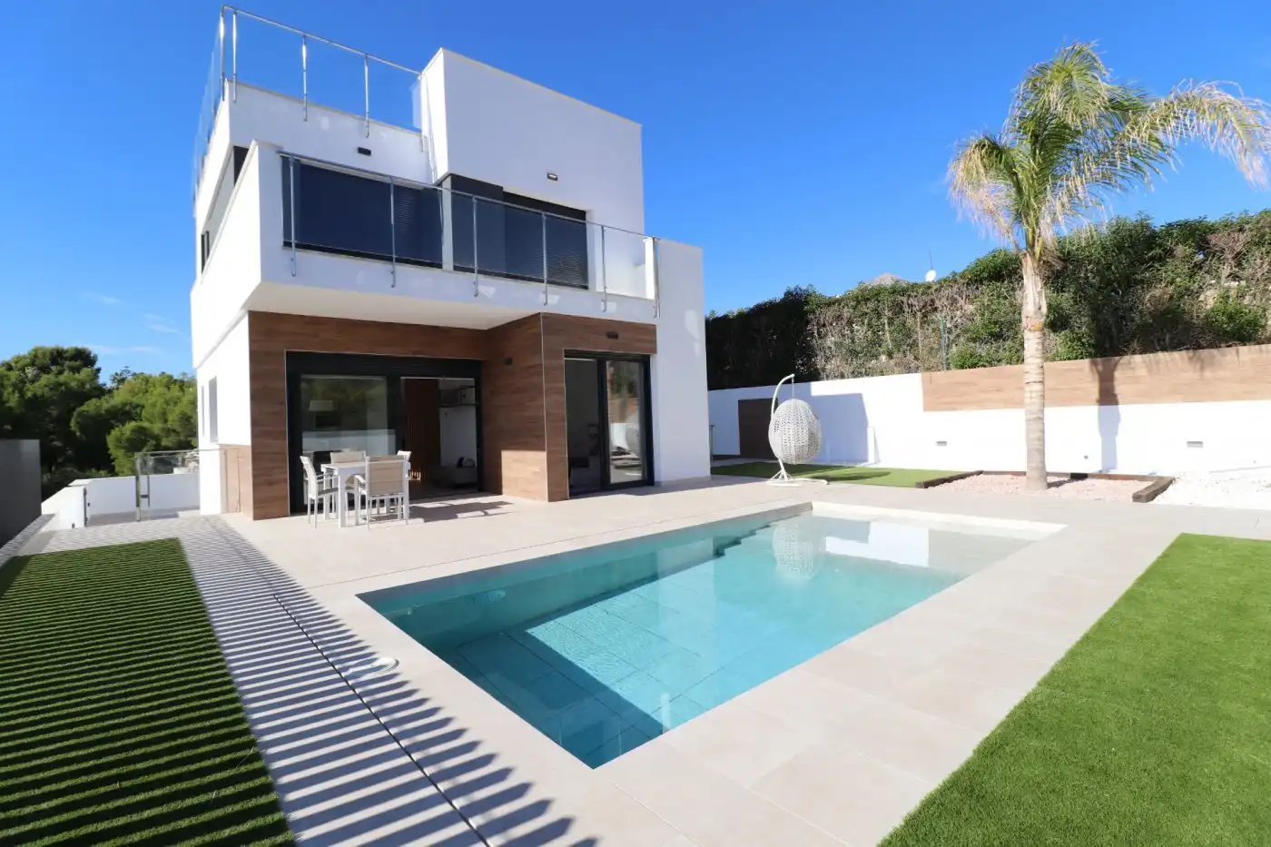 Piscina de Casa o chalet en venta en La Nucia con Aire acondicionado, Jardín privado y Terraza