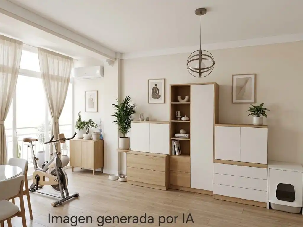 Living room of Flat for sale in Motril  with Air Conditioner and Balcony