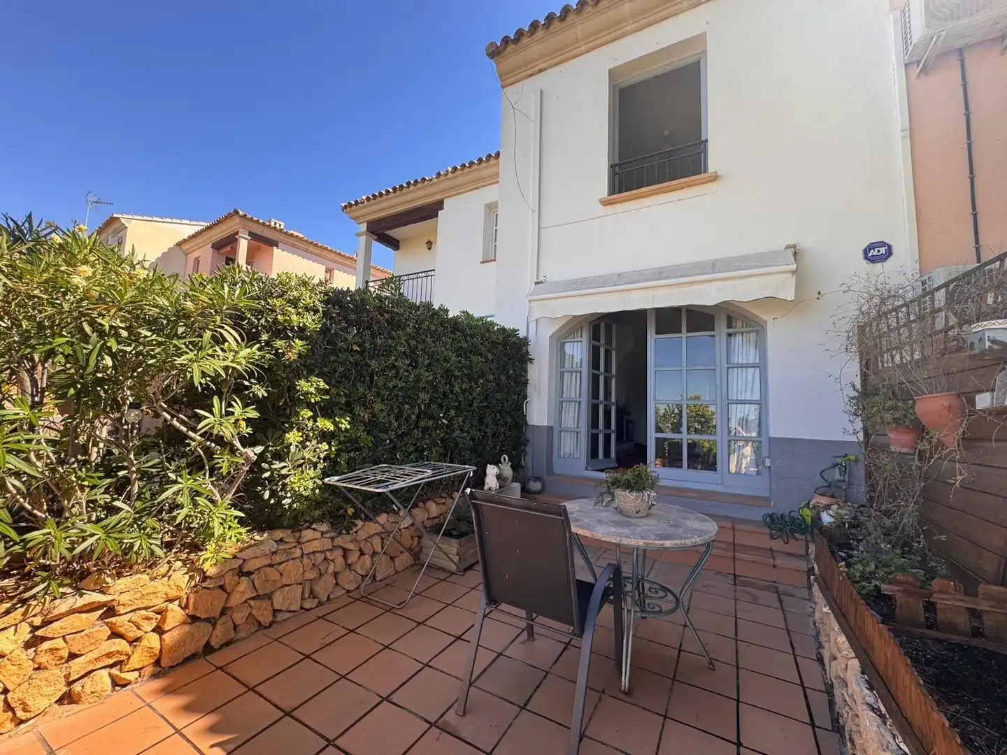 Terrassa de Casa adosada en venda en Finestrat amb Jardí privat, Terrassa i Moblat