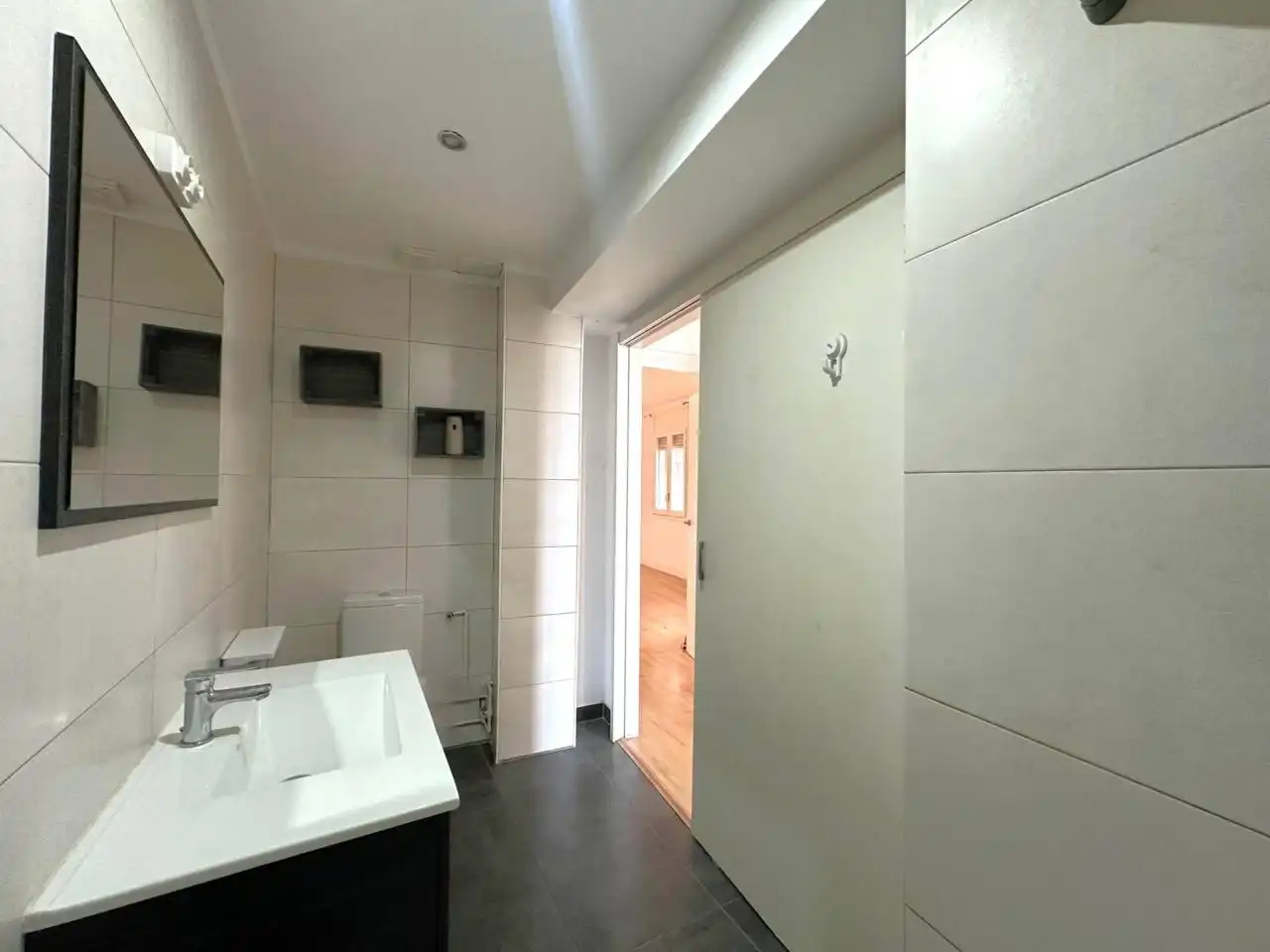 Bany de Apartament en venda en Mataró amb Aire condicionat i Parquet