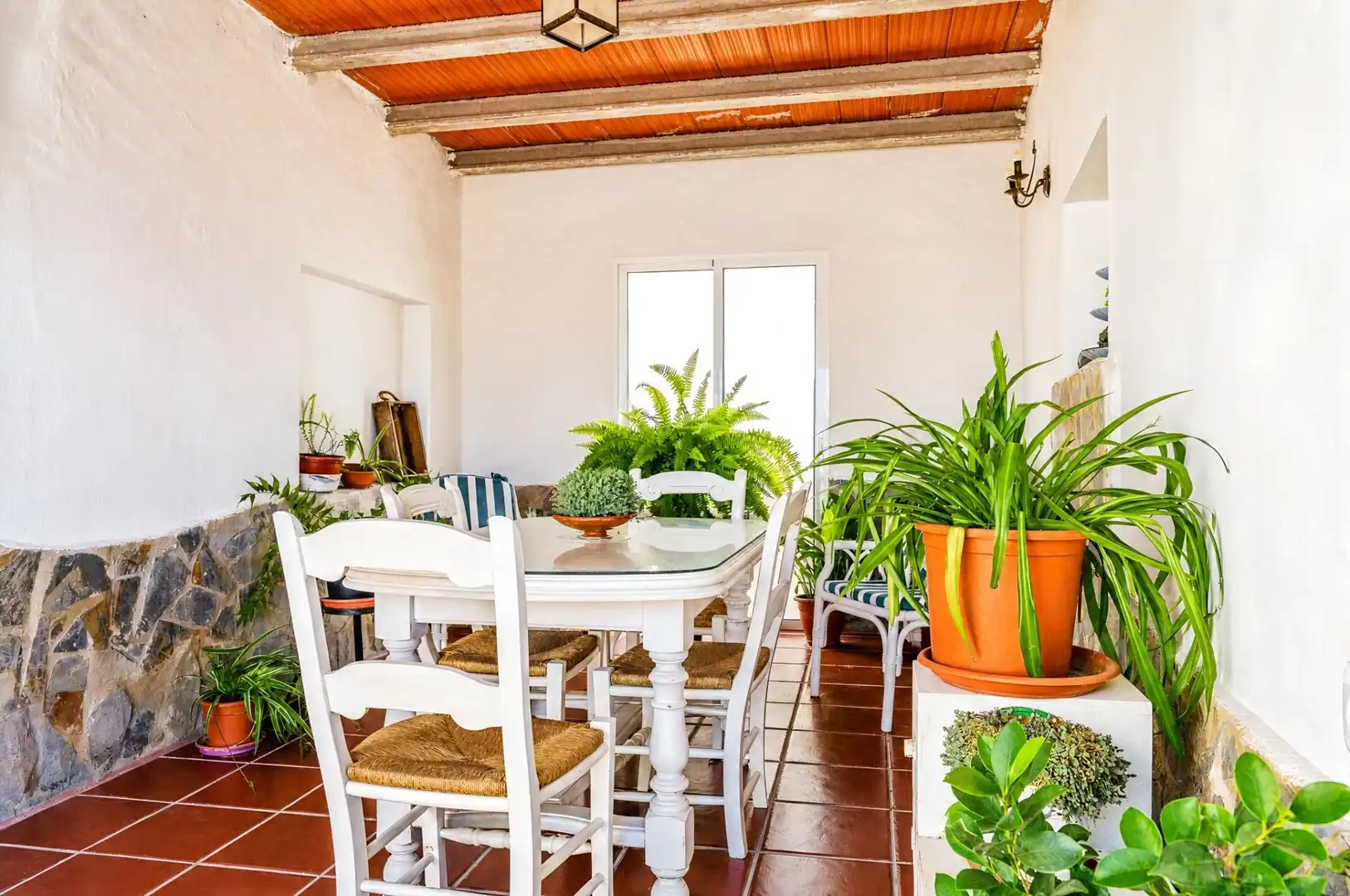 Terrassa de Casa o xalet en venda en Chiclana de la Frontera amb Aire condicionat, Jardí privat i Terrassa