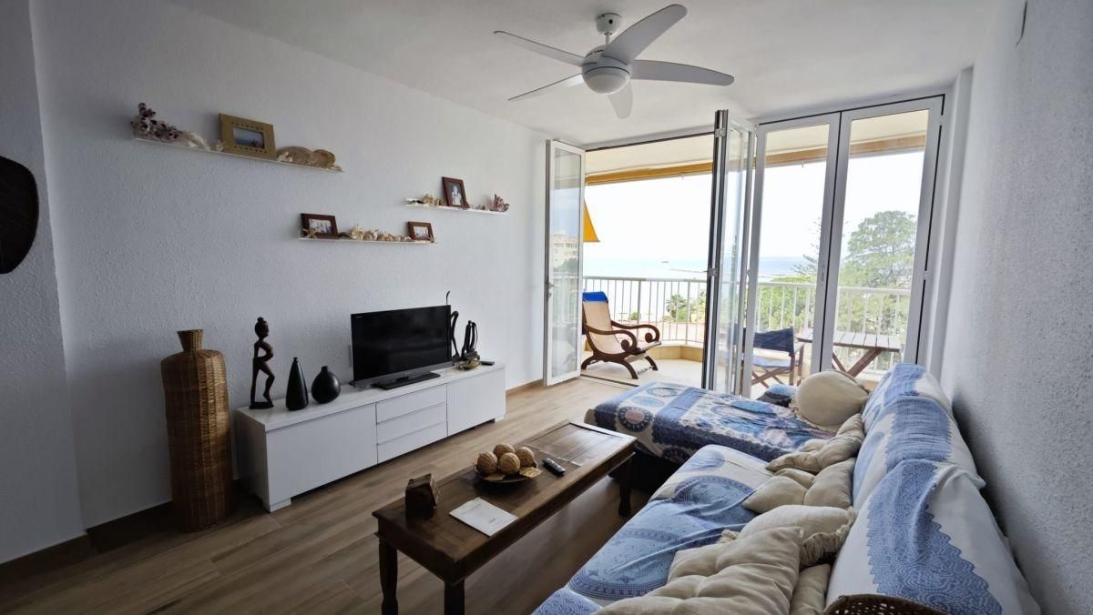 Living room of Flat to rent in Santa Pola  with Air Conditioner, Heating and Terrace