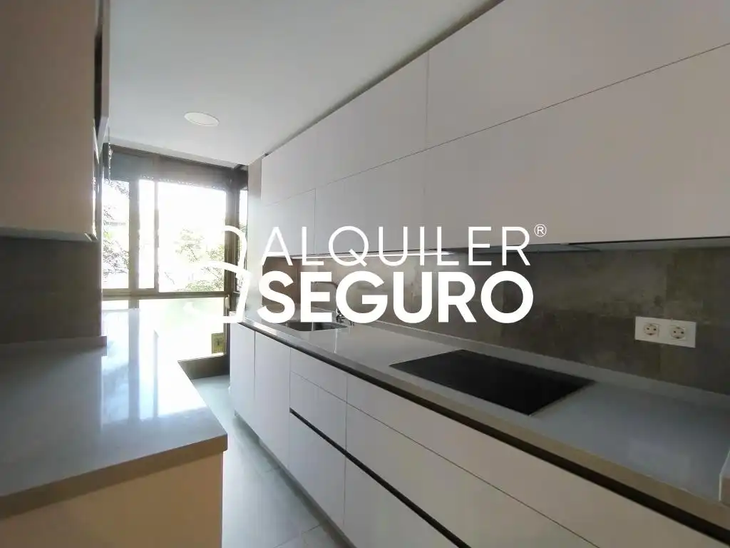Kitchen of Flat for rent in Madrid  with Heating