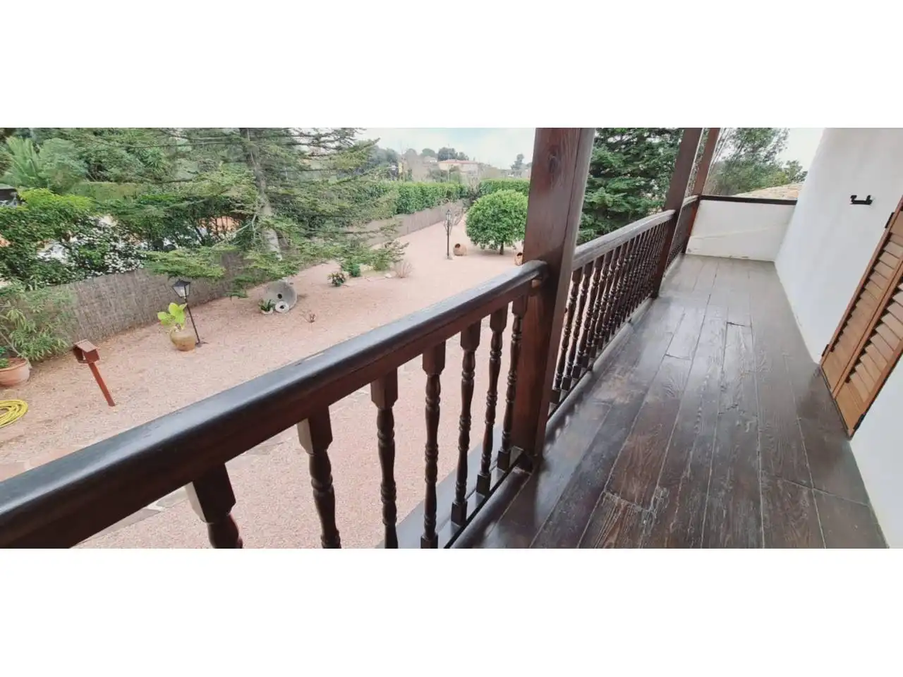 Terraza de Casa o chalet en venta en Les Franqueses del Vallès con Calefacción, Jardín privado y Terraza