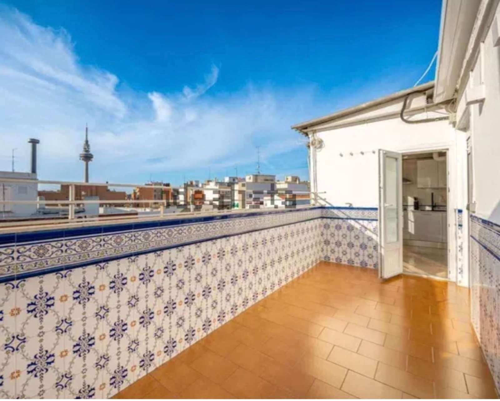 Terrassa de Apartament per a compartir en  Madrid Capital amb Aire condicionat, Calefacció i Terrassa