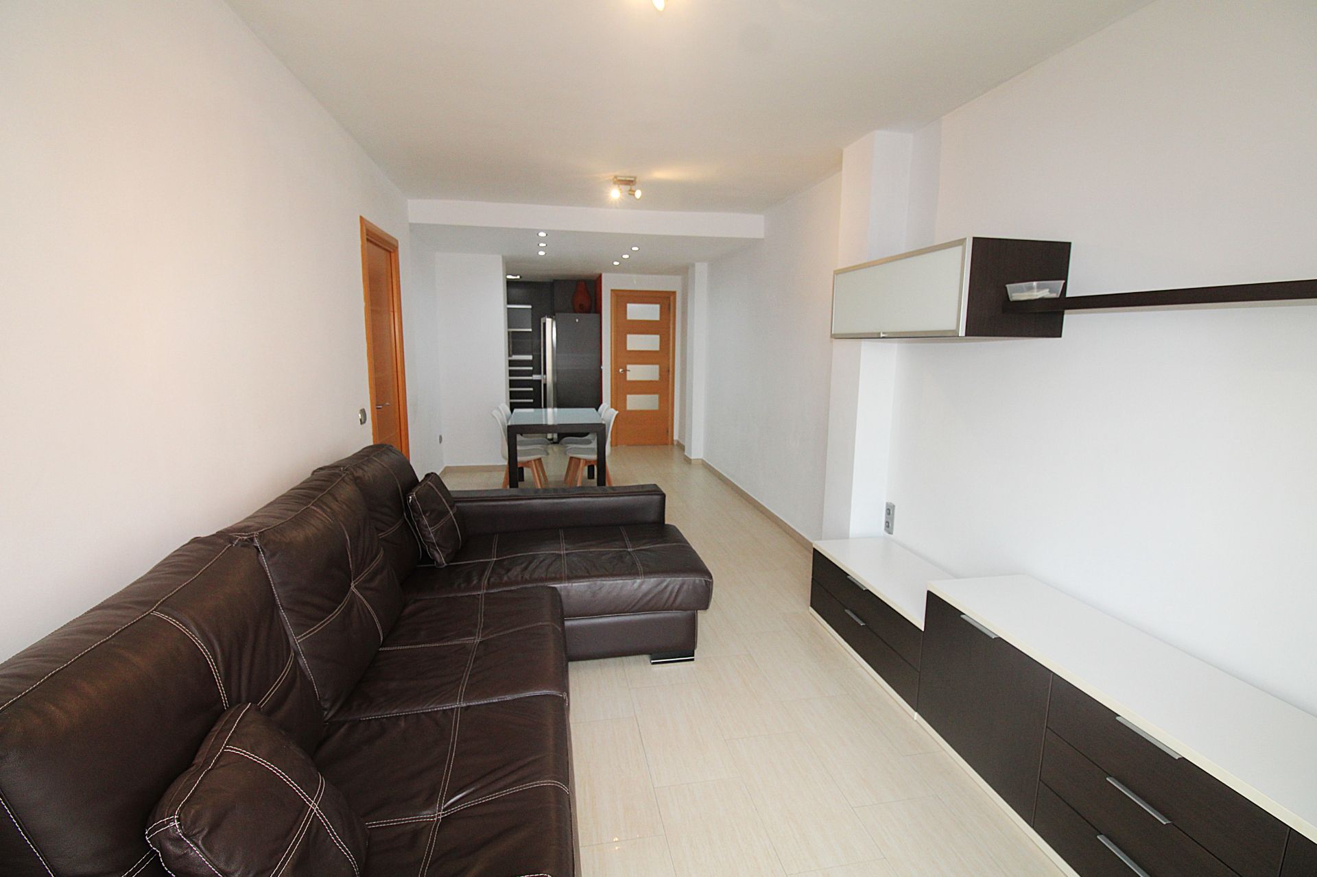 Living room of Flat to rent in  Valencia Capital  with Air Conditioner, Furnished and Balcony
