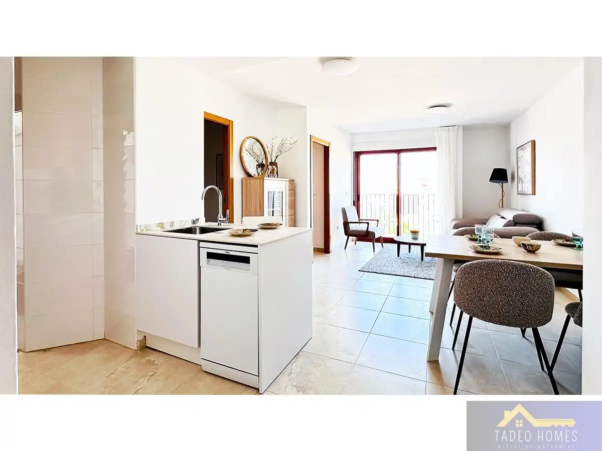 Cuina de Apartament en venda en Murcia amb Aire condicionat, Calefacció i Terrassa