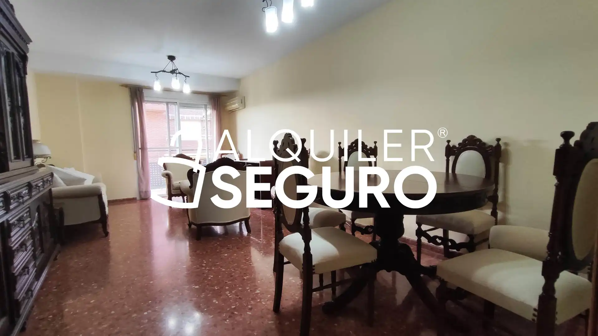 Dining room of Flat for rent in Sagunto / Sagunt  with Air Conditioner and Furnished