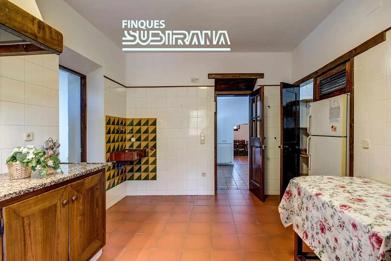 Cocina de Finca rústica en venta en Igualada con Calefacción, Jardín privado y Terraza