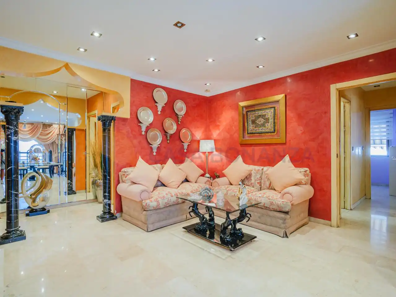 Living room of Flat for sale in Almuñécar  with Air Conditioner and Terrace
