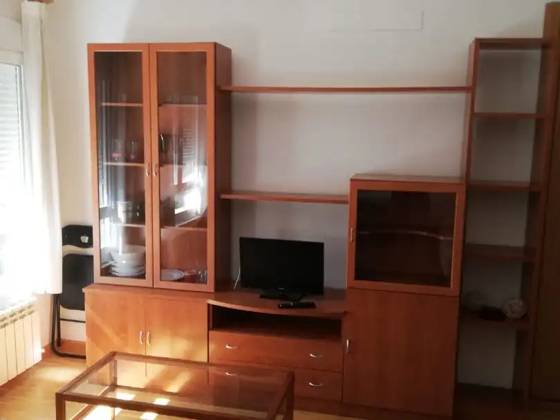 Living room of Study for rent in Ciudad Real  with Parquet flooring, Furnished and Oven