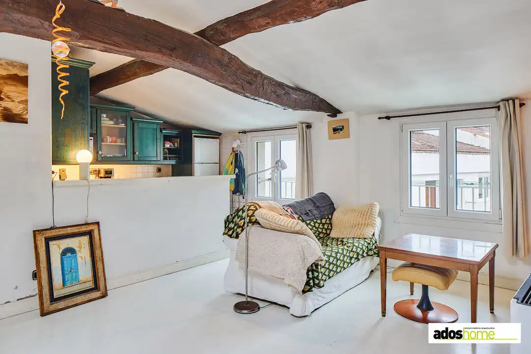 Sala d'estar de Àtic en venda en Zarautz amb Calefacció