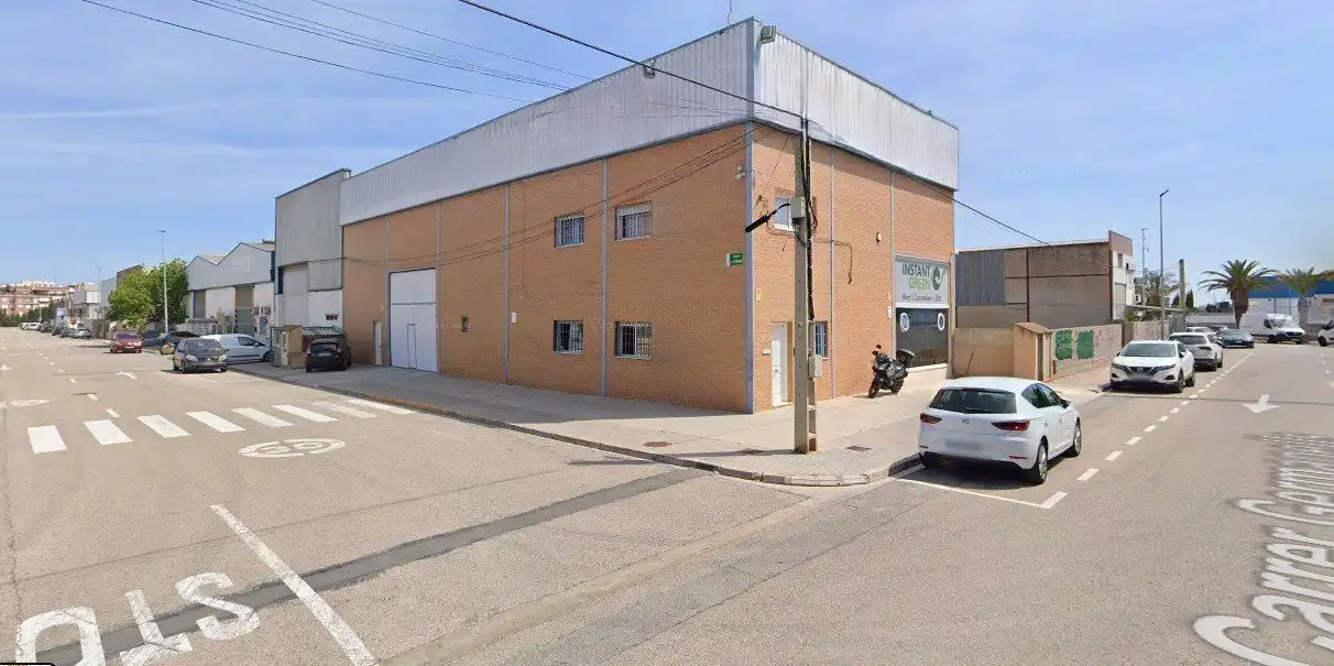 Exterior view of Industrial buildings for sale in Rafelbuñol / Rafelbunyol