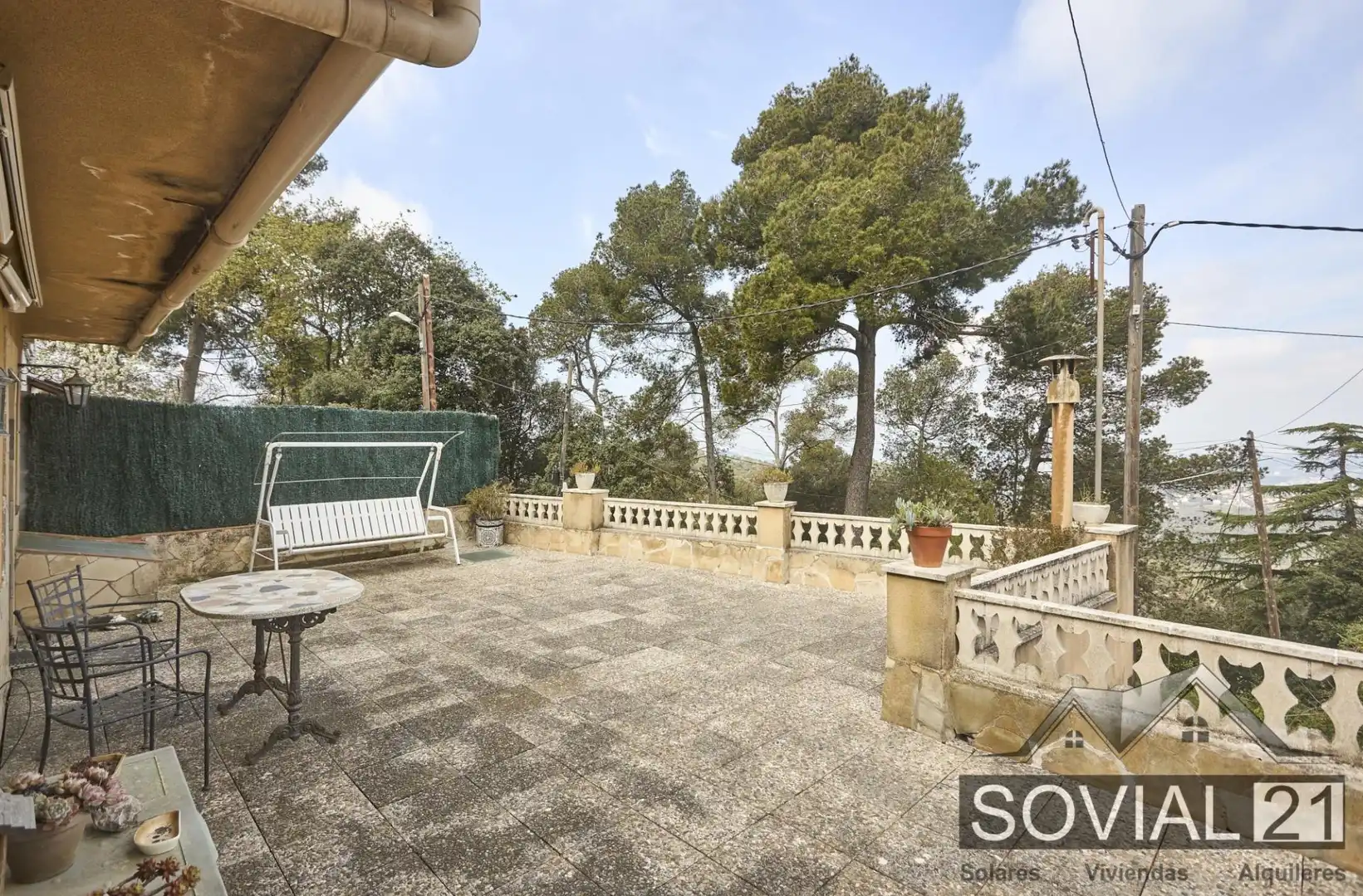 Terraza de Casa o chalet en venta en Barcelona con Calefacción, Jardín privado y Terraza