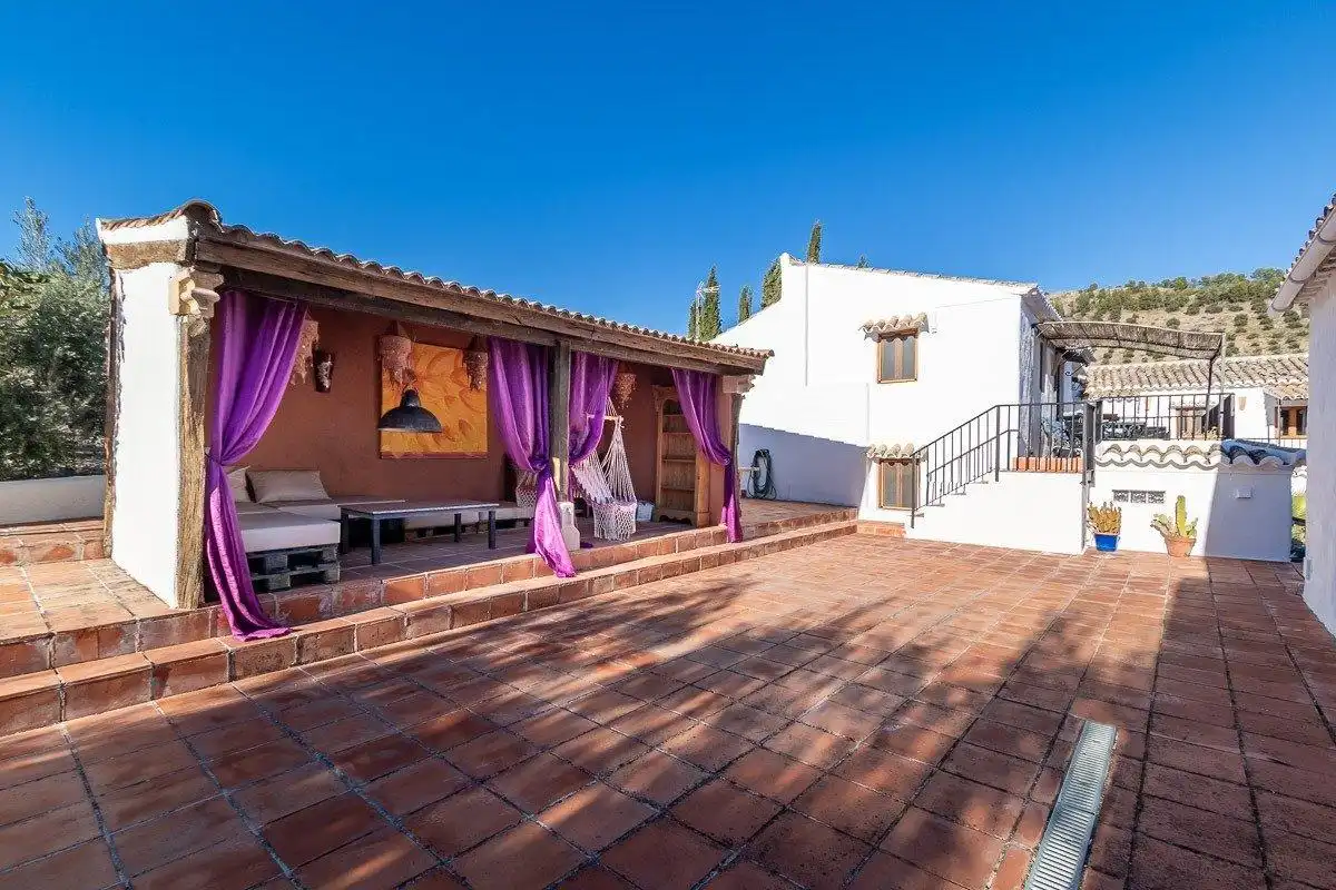 Terraza de Casa o chalet en venta en Alcaudete con Aire acondicionado, Calefacción y Jardín privado