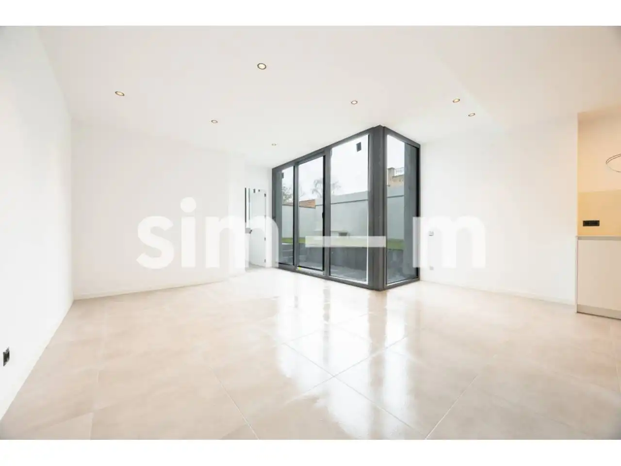 Sala de estar de Piso en venta en Sant Julià de Vilatorta con Calefacción y Terraza