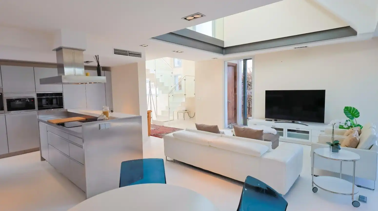 Sala de estar de Casa o chalet de alquiler en Campos con Aire acondicionado, Terraza y Trastero
